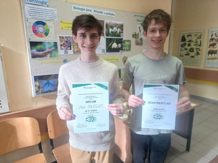 Krajské kolo Biologické olympiády kategorie A