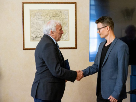 Slavnostní ocenění nejúspěšnějších maturantů z Matematiky 2025