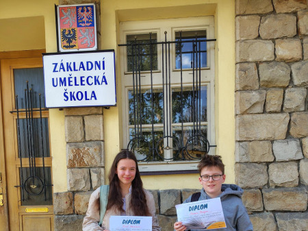 Úspěch studentů nižšího gymnázia v okresním kole recitační soutěže