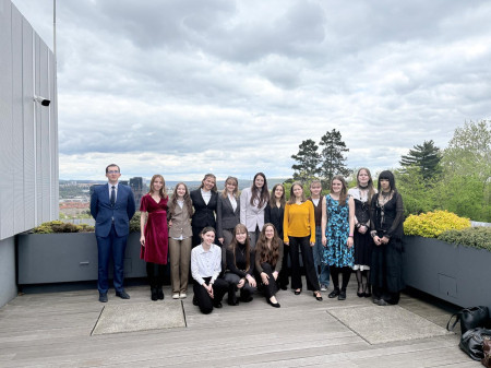 Bronzovo-stříbrná ceremonie programu DOFE