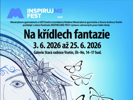 Vernisáž výstavy Na křídlech fantazie