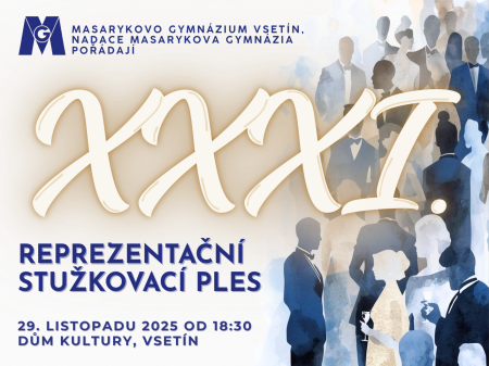 Pozvánka na Stužkovací ples MG