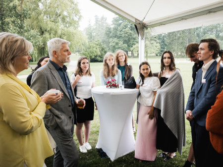 Josef Bahr (8.AV) se setkal s prezidentem České republiky