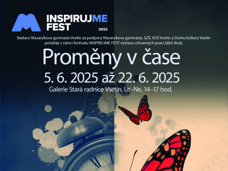 Pozvánka na vernisáž "Proměny v čase"