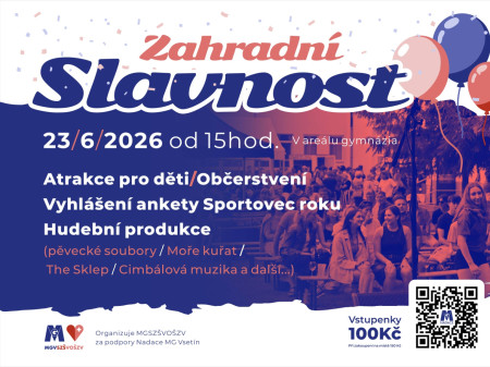 Zahradní slavnost 2026